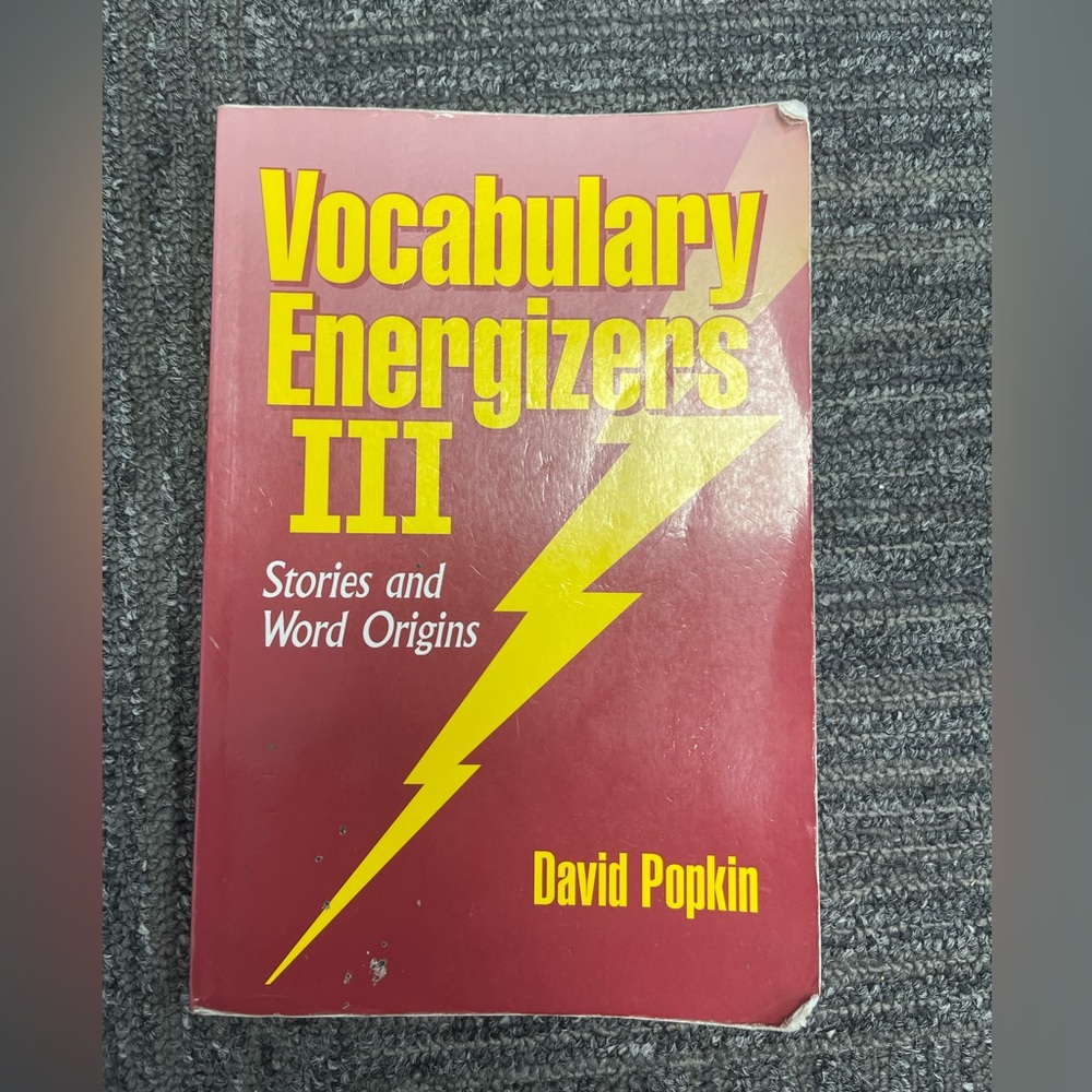 Vocabulary Energizers III